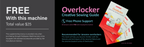 Janome MyLock 544D Four Thread Differential Feed Overlocker