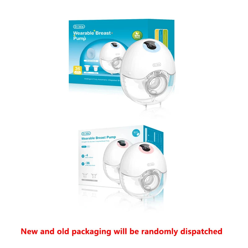 Hands-Free Wearable Electric Breast Pump – 4 Modes, 36 Levels, LED Display