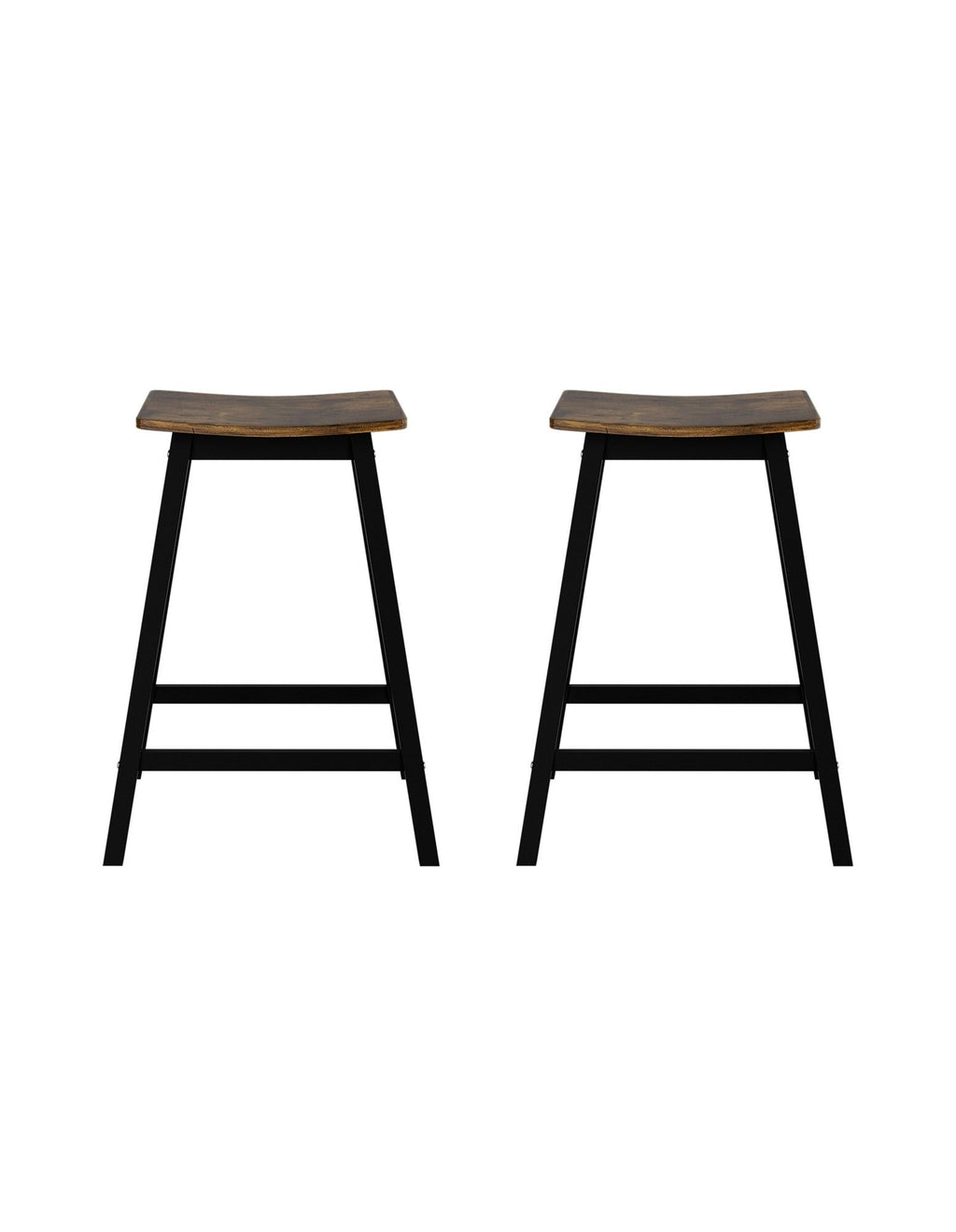 Artiss Bar Stools Set of 2 – Industrial Rustic Kitchen Counter Stools