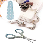 3.6 inch Embroidery Scissors with Leather Cover for Sewing Crafting