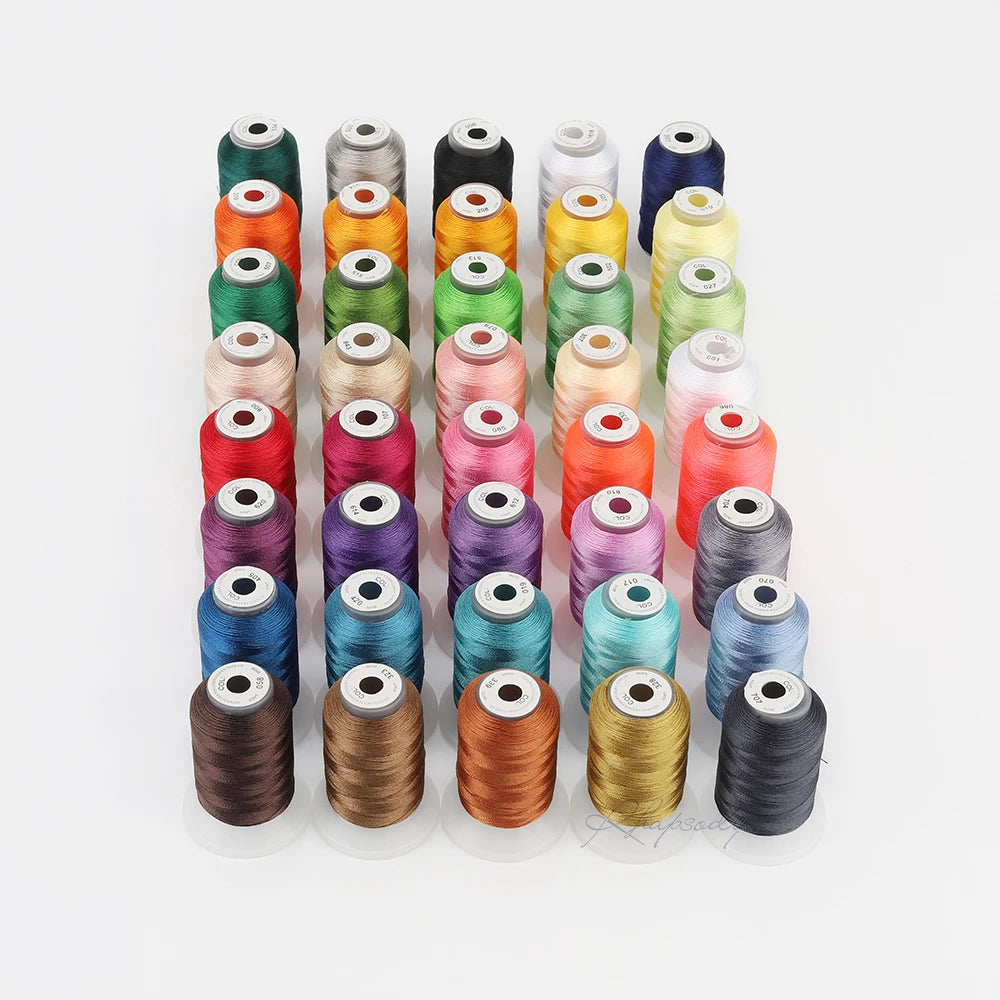 40WT Polyester Embroidery Thread Filament Threads