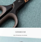 7 Inch Titanium-Plated Scissors – Blue & Green