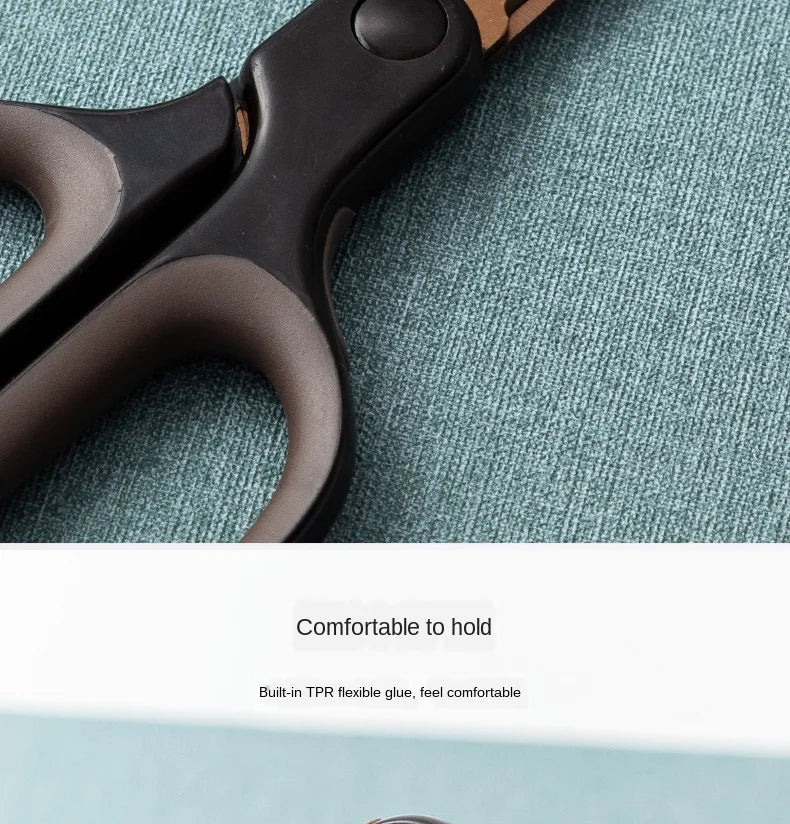 7 Inch Titanium-Plated Scissors – Blue & Green