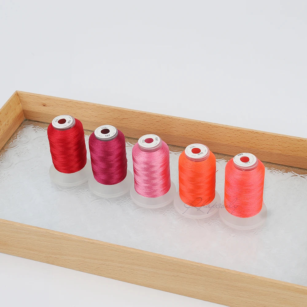 40WT Polyester Embroidery Thread Filament Threads