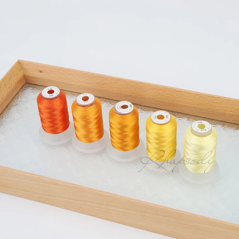 40WT Polyester Embroidery Thread Filament Threads