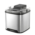 Devanti ice cream maker with clear container on a white background
