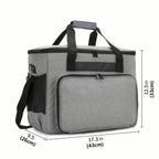 Sewing Machine Carrying Case with Multiple Storage Pockets