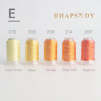 40WT Polyester Embroidery Thread Filament Threads