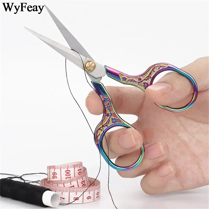 Retro Vintage Embroidery Scissors — Stainless Steel 5 Inch