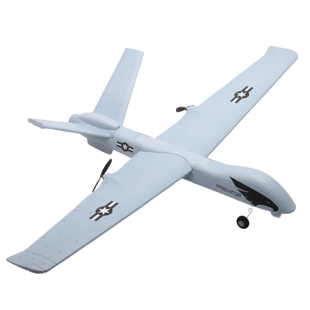 Z51 Predator RC Glider | 2.4GHz Foam Plane with LED Lights — Beginner Friendly