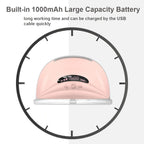 This breast pump has a built in 1000MAH large capacity battery