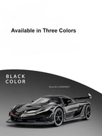 1:32 Scale Hypercar Diecast Supercar Model | Sound, Lights & Opening Doors