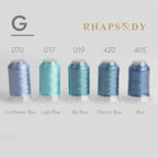 40WT Polyester Embroidery Thread Filament Threads