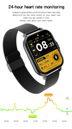 Smart Watch 1.83" HD Display – Bluetooth Calls, Fitness Tracker for Android & iOS