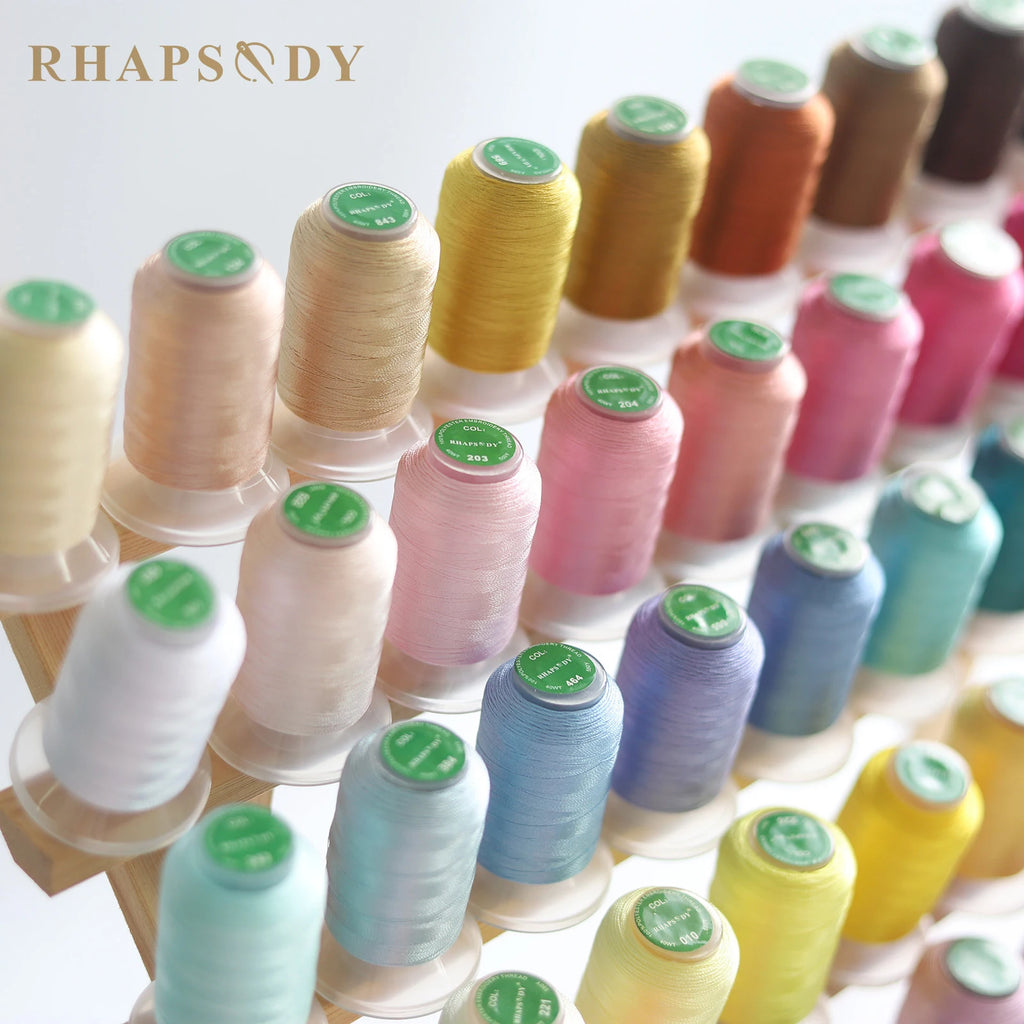 40WT Polyester Embroidery Thread Filament Threads