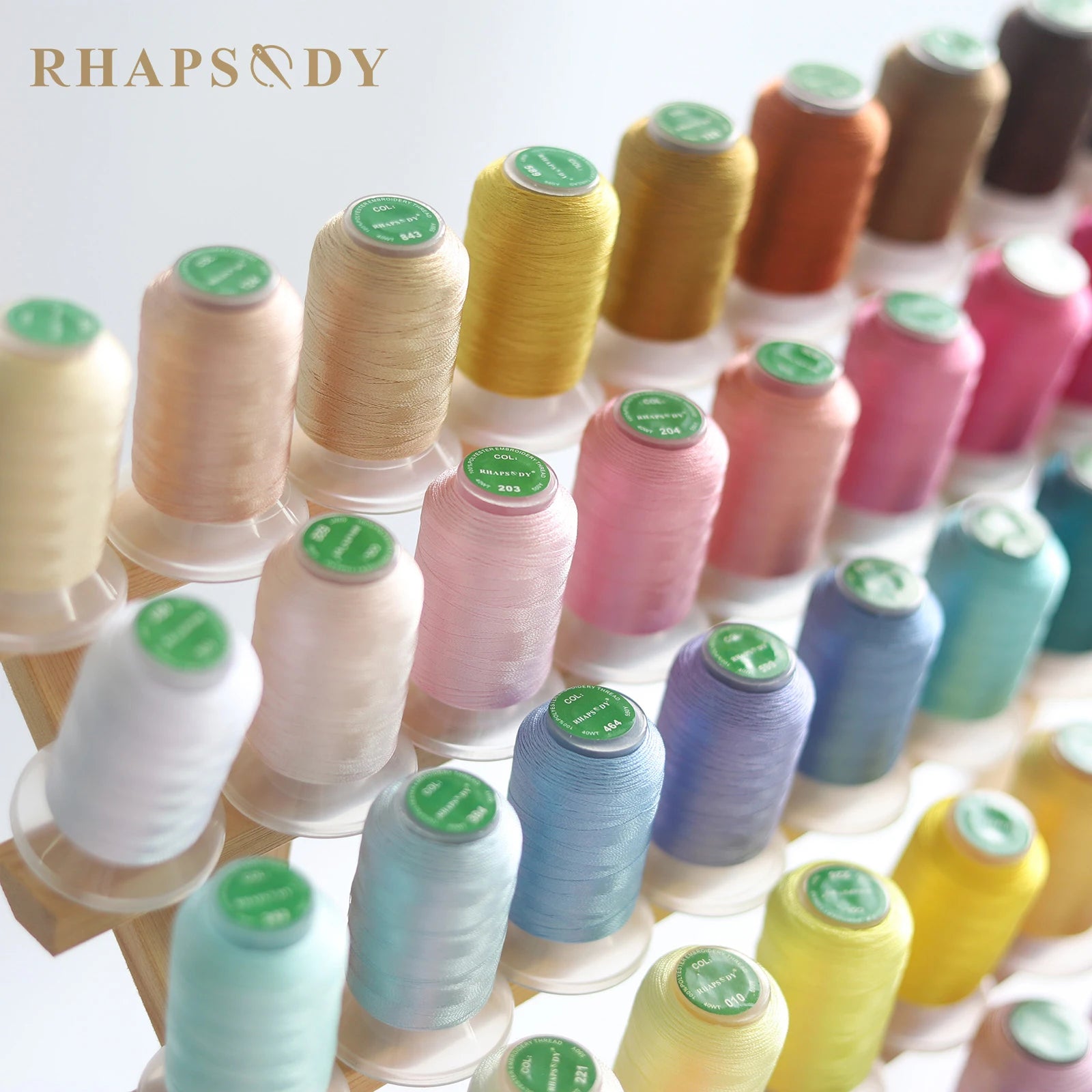 40WT Polyester Embroidery Thread Filament Threads