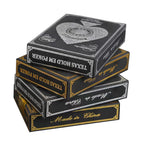 Premium PVC Playing Cards — Gold/Silver Edge | Texas Hold'em