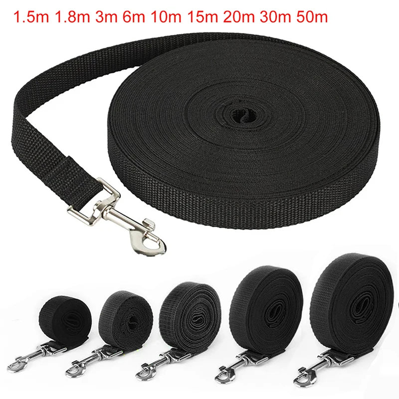 Holapet Long Nylon Dog Training Leash – 1.5m to 50m | All Breeds