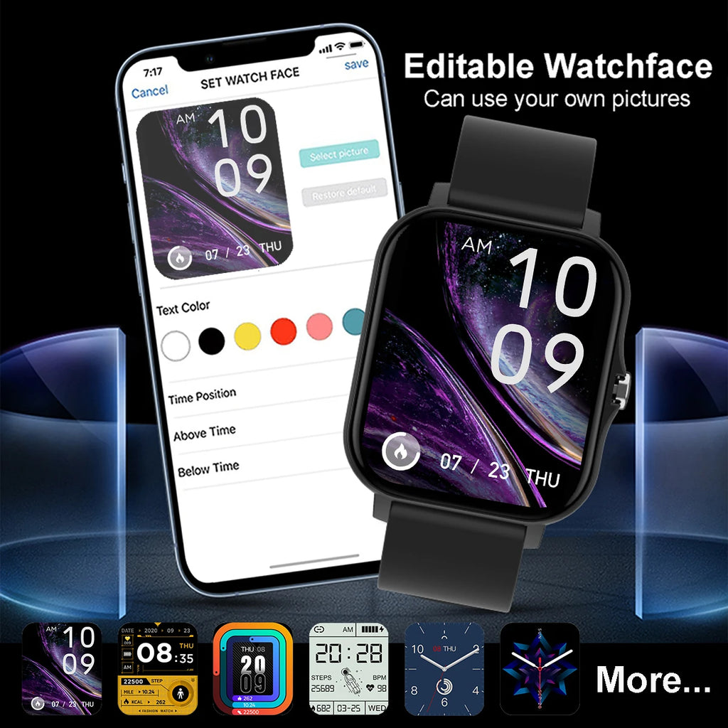 yes you can even change the watch face 