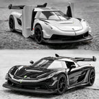 1:32 Scale Hypercar Diecast Supercar Model | Sound, Lights & Opening Doors