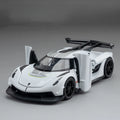 1:32 Scale Hypercar Diecast Supercar Model | Sound, Lights & Opening Doors