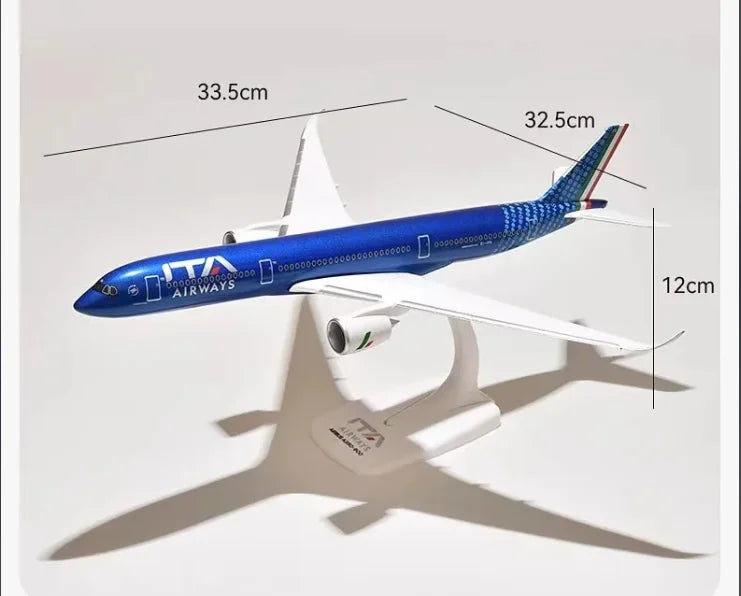 A350-900 1/200 Scale Diecast Model Aircraft – Detailed Collector's Model with Display Stand