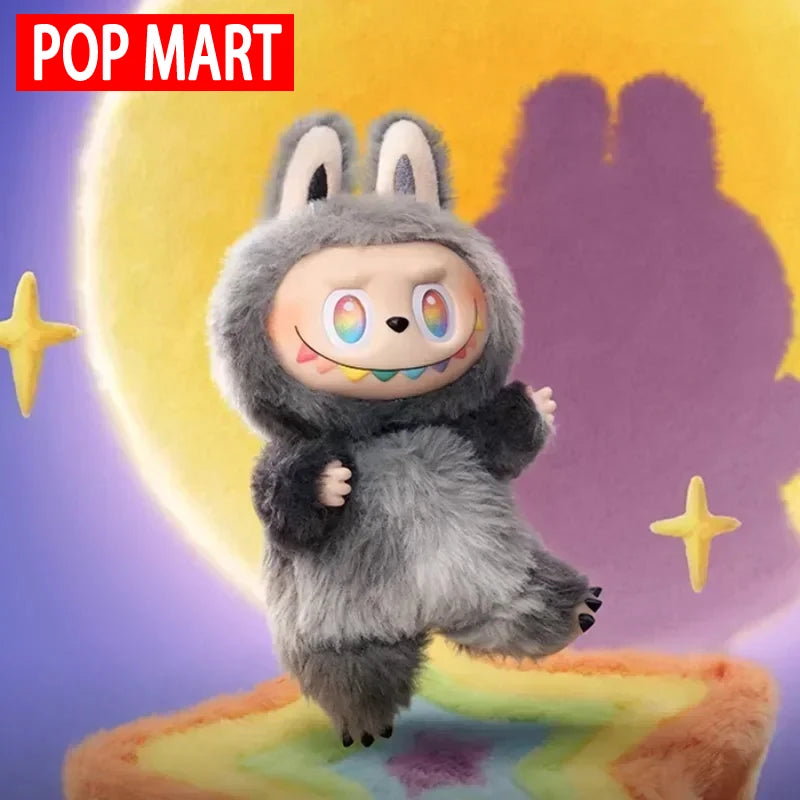 Labubu doll - 100% genuine, Macaron color, It's the perfect gift for children, family and friends.