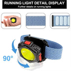 COB LED Wrist Light Torch – 500 Lumens, 4 Modes & USB-C Rechargeable | Hands-Free Running & Camping Light