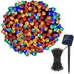 Solar Fairy String Lights – 8 Modes, Waterproof & Outdoor Ready