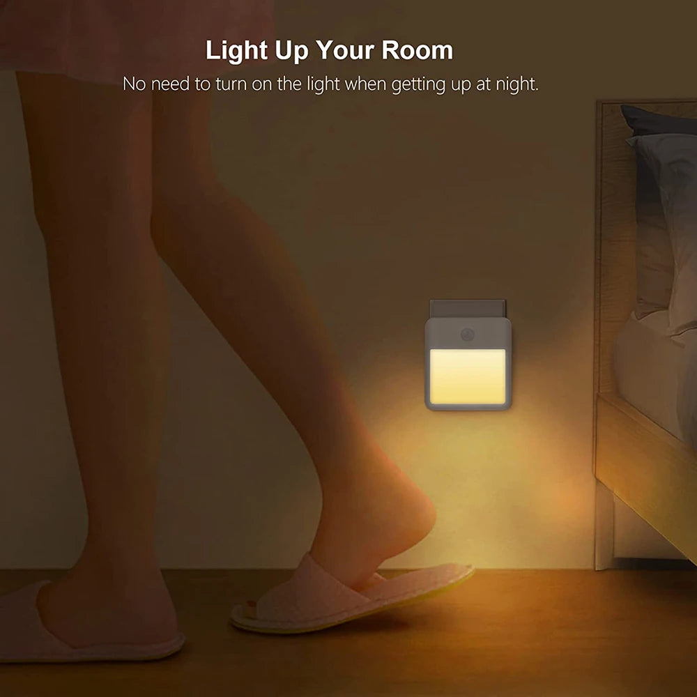 Motion Sensor Night Light - Dimmable LED with AU Plug