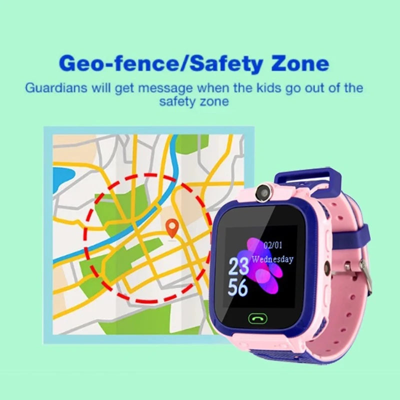 Kids Smart Watch with Camera, Games & Location – Boys & Girls Ages 3–12