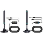 4K HD TV Antenna 500 Mile Long-Range Amplified Digital Antenna DVB-T2 Indoor Outdoor