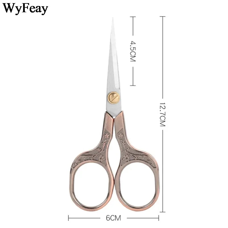 Retro Vintage Embroidery Scissors — Stainless Steel 5 Inch