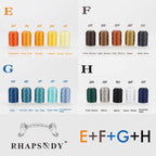 40WT Polyester Embroidery Thread Filament Threads