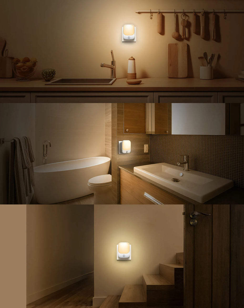 LED Motion Sensor Night Lights for Kids Bedroom