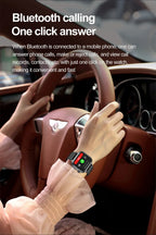 Medical Grade ECG & PPG Smart Watch | Blood Sugar, BMI, Uric Acid & Bluetooth Calling