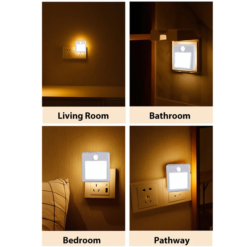 Motion Sensor Night Light - Dimmable LED with AU Plug