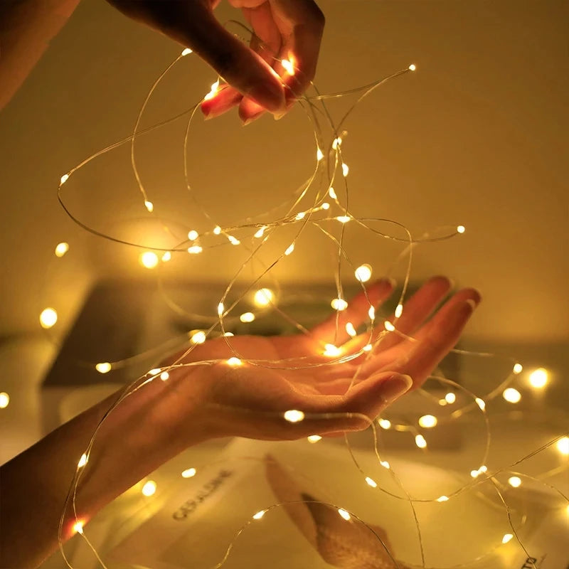 LED Fairy String Lights – Battery Powered | 6 Colours & 5 Lengths