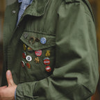 Retro M65 Jacket for Men – Green Outdoor Windbreaker