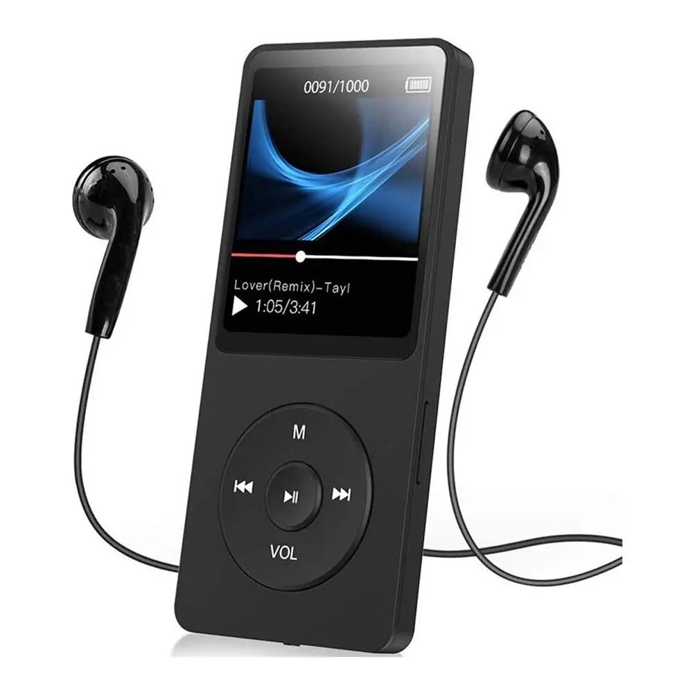 Bluetooth MP3 MP4 Lossless Music Player – FM Radio, Voice Recorder & E-Book Reader