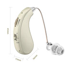 Hearing Aid Headphones for the Elderly – Single-Ear Sound Amplifier with Volume Control