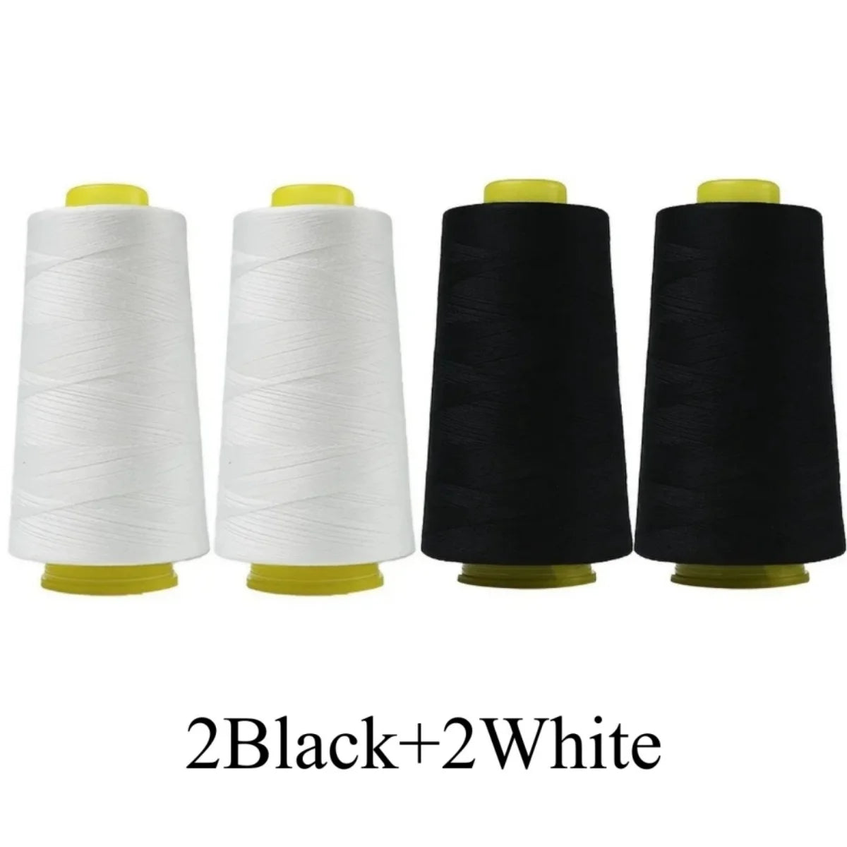 Domestic 100% Polyester overlocker threads. 3000 Yard Each