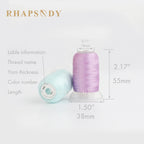 40WT Polyester Embroidery Thread Filament Threads
