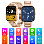 You can have a digital clock face or the normal hands clock face