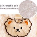 Plush Animal Dog Hoodie – Soft Autumn & Winter Pet Pullover | XS–XL