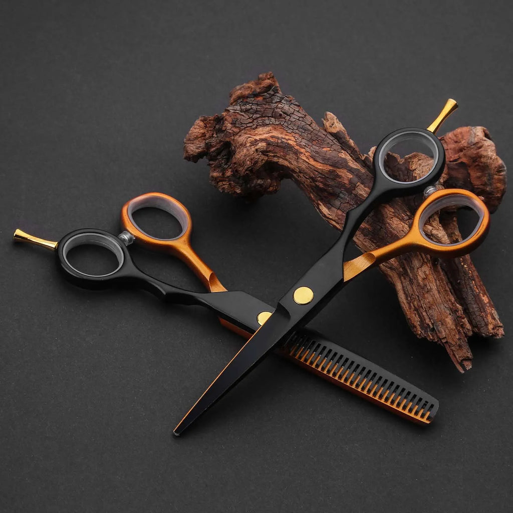 Professional Hairdressing Scissors – Ergonomic Stainless Steel Cutting Scissors