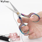 Retro Vintage Embroidery Scissors — Stainless Steel 5 Inch