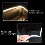 Car Boot LED Light Strip – Auto-Sensing Trunk Ambient Lighting, 2M & 4M | White & Warm