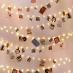 LED Fairy Lights with Photo Clips | USB or Battery Powered | White & Warm White