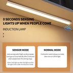 1-4Pcs Rechargeable PIR Motion Sensor LED Bar Light